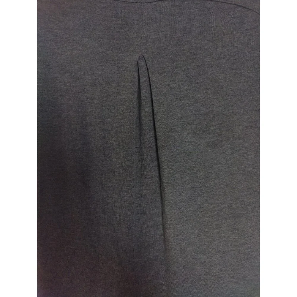 Charcoal Heather Long Sleeve Sweatshirt for Women, Model & Spandexes'S(6/7), NWT